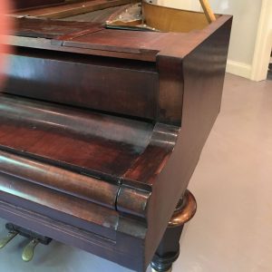 Boesenforfer piano with the lid over keys